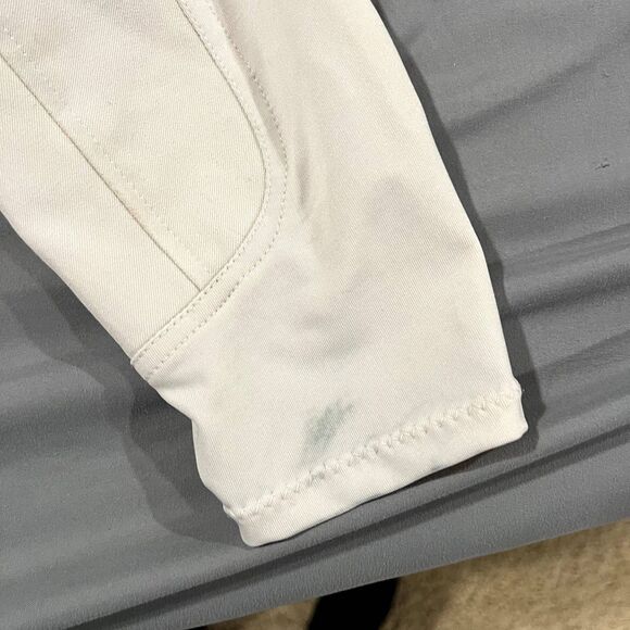 Smartpak White Gray Grey Full Seat Show Breeches 26R - Picture 9 of 9